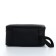 Cosmetic bag with lightning, black color