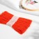 Muline threads, 8 ± 1 m, tangerine color No. 720