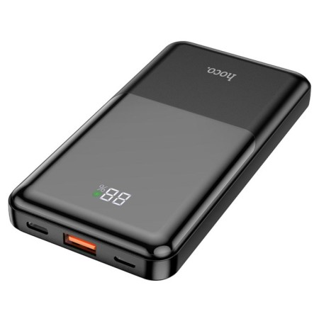 External battery Hoco Q9 Pro, PD20W/Qc3.0, 10,000 mAh, USB, 3 A, display, Type-C, Lightning-3