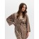 Female set (jacket, trousers) KAFTAN VELVET 44-46, coffee