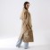 Two-color print raincoat, rr 42-44