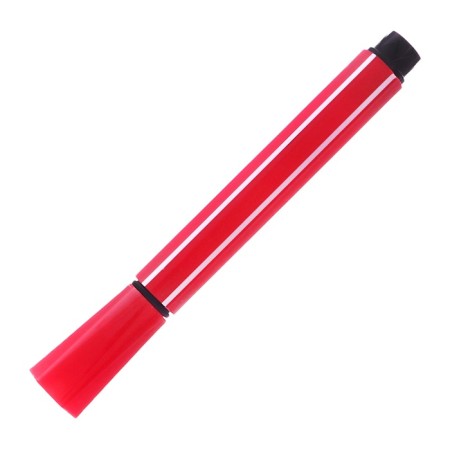 Flomasters 12 colors in the plastic tube of the owl blue, thick ventilated cap-2