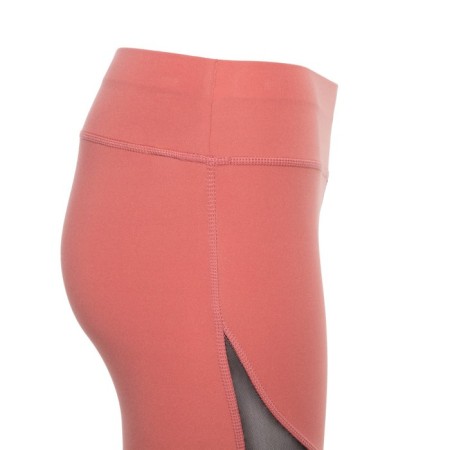 Female sports leggings, pink/black color, size 46 (m)-10