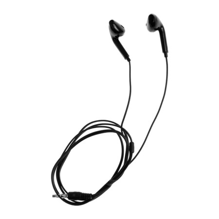U19 headphones, wired, inserts, 1 m, jack 3.5 mm, black-1
