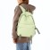 Youth backpack with lightning, 3 pockets, green color