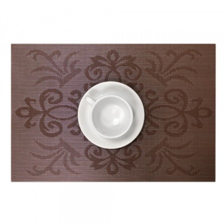Modern napkin HMT3117-3, brown, 30x45 cm