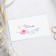 Wedding invitation with El-volt “Magic Mom”, 13 x 7 cm