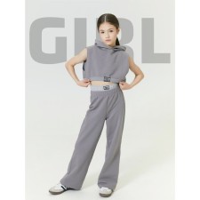 Costume for Girls Amarobaby Girl, height 146 cm, gray color