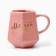 Ceramic mug “Dream”, 300 ml, pink color
