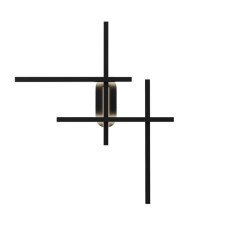 Bra Maytoni Mod248WL-L24BK, LED, 24 W, 95x680x780 mm, 750 lm, black