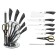 Winner knife set, 8 items