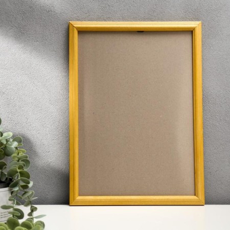 Photo frame wood 25x35 cm, pine (plastic screen)-4