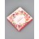 Cookie box, confectionery packaging, "tulips", 18 x 18 x 3 cm