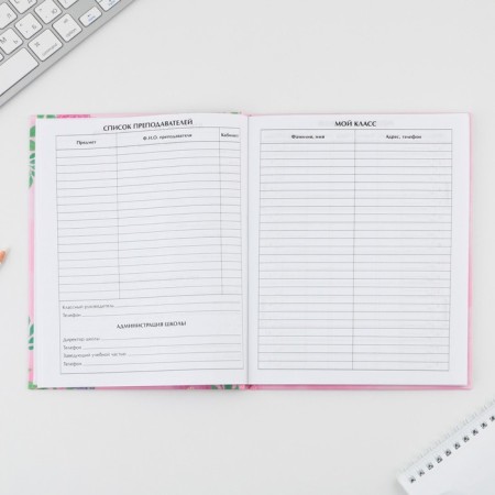 School 1-4 Diary “September 1: Princess”, solid cover 7BC, glossy lamination, 48 sheets-3