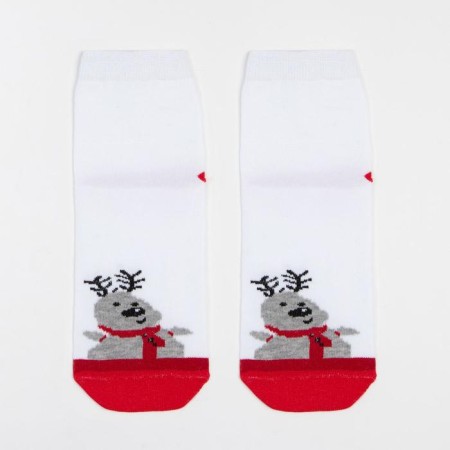 Nosk children's "Deer" color white/red, size 20-22