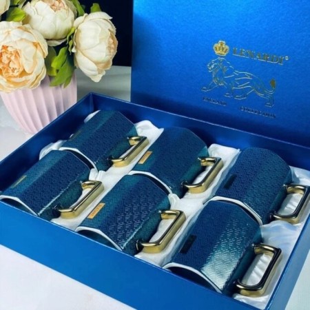 Set of Lenardi mugs, 350 ml, 6 pcs