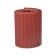 Border tape, 0.2 × 9 m, thickness 0.6 mm, plastic, corrugation, dark brown, Greengo