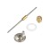 Nozzle for the Patriot NHP 2.0 spray, 2 mm stool, for pneumocratescript LV 162A and LV 162V