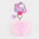 Fluffing keychain, children's "Kawaiii", 9 x 10 cm