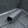 RIF toilet with a column, for dogs, 55 x 40 cm, gray Fix