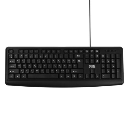 Sima-Land SL-01 keyboard, wired, membrane, 104 keys, USB, 1.5 m, black-3