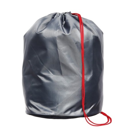 A bag for shoes and balls 360 x 220 mm, round bottom D 220 mm, calligrata (soft polyester, density 210 D), gray-2