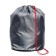 A bag for shoes and balls 360 x 220 mm, round bottom D 220 mm, calligrata (soft polyester, density 210 D), gray