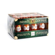 Новый год. Шоколад фигурный IRISH COFFEE, с ликером и ирландским кофе, 13 ± 1 г