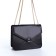 Female bag on a magnet, small size, black color