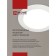 LED panel In Home RLP-VC, 12 W, 230 V, 6500 K, 960 lm, 145x30 mm, round, white