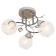 Lamp Ceiling Economy light 2319LM/3, 3x40W, E27, 28x53x53 cm, beige color