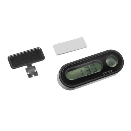 Cartage Termometer, car with backlight, black-3