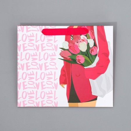 Package Gift Laminated Bilateral, Packaging, "Style", Ml 23 x 27 x 11.5 cm-5
