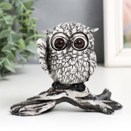 Polystone souvenir "Little Eye with big eyes on the branch" 13x4x10 cm