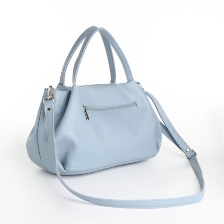 Bag women, medium size, blue color-3