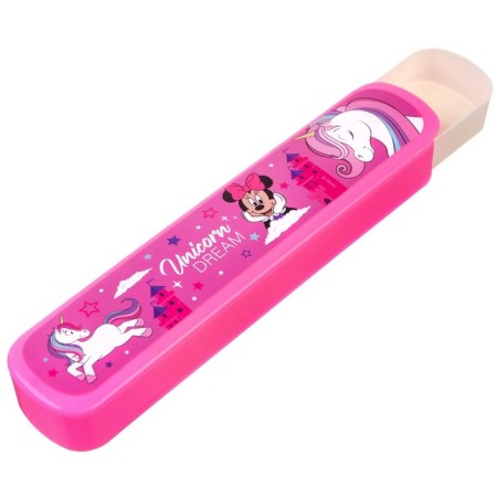 Penal-football Plastic, 43x200x23 mm, retractable, Minnie Mouse and unicorn-2
