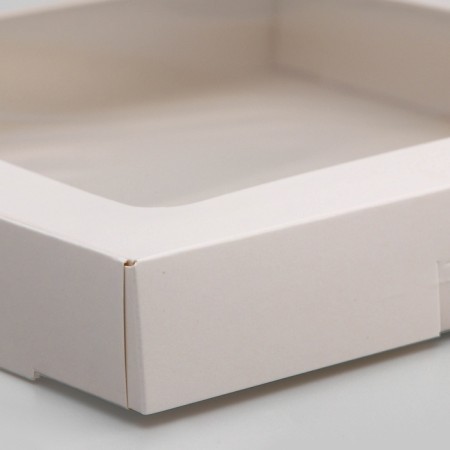 Self -charged box, white, 19 x 19 x 3 cm-2