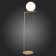 The floor lamp ST LUCE. SL1148.305.01. CODDA. 1x60 W, E27, 38x30x175 cm, brass color