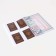 Feast for family documents, 4 set, beige color