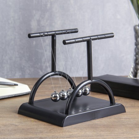 Pendulum "swing" black 11.4x13.5x13.5 cm