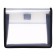 A5 notebook folder (230 x 190 x 50 mm), with Velcro valve, plastic/textiles, calligrata, "School"