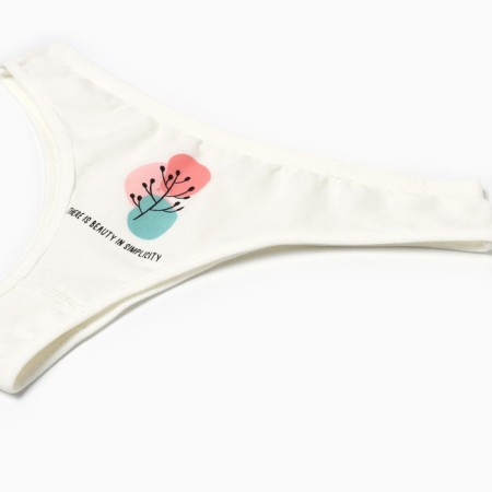 Set of female panties tango 3 pcs, color mix, size 44 (m)-1