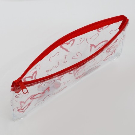 Lightning cosmetic bag, transparent color-2
