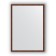 Mirror in the baguette frame - a nut 22 mm, 48 x 68 cm, evoForm