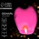 The lantern of desires "heart", pink