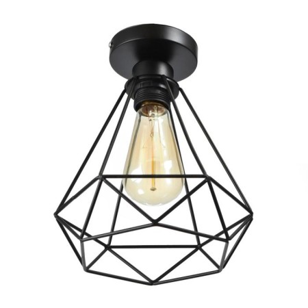 Adri chandelier 1x60W E27 Black 16x16x18 cm Bayerlux