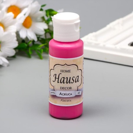 Acrylic paint Hausa Fuchsia, 60 ml