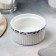 Ramekin ceramic "Blueberries", 9.5 x 4.5 cm, 200 ml, white color