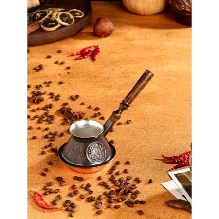 Turk for coffee "Armenian jezva", 280 ml, copper-4