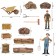 Set of figures "on the farm", 19 items